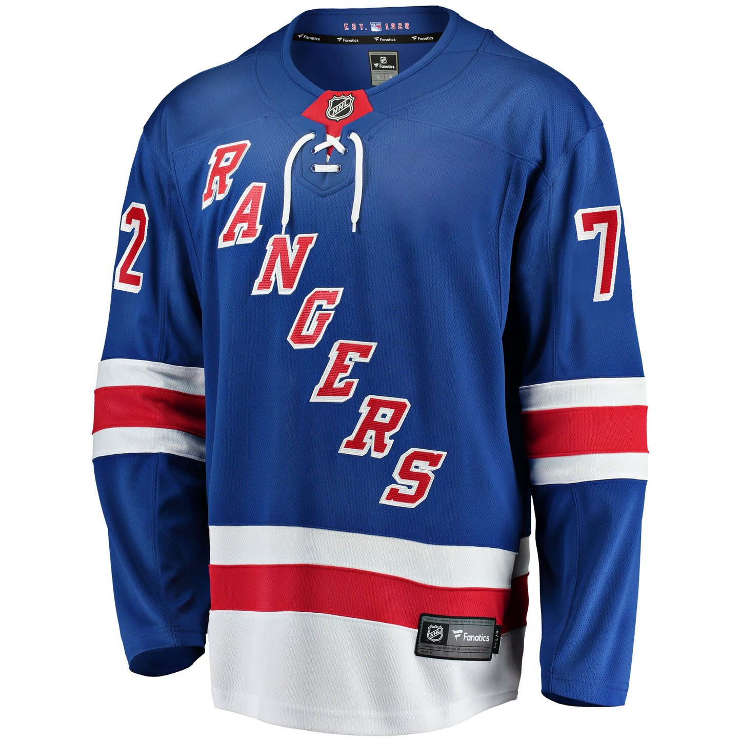 Filip Chytil New York Rangers Fanatics Branded Home Breakaway Jersey - Blue