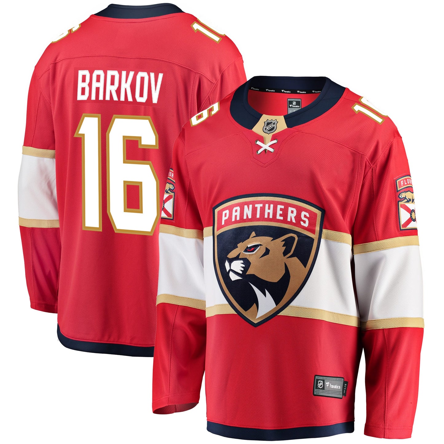 Aleksander Barkov Florida Panthers Fanatics Branded Breakaway Jersey - Red