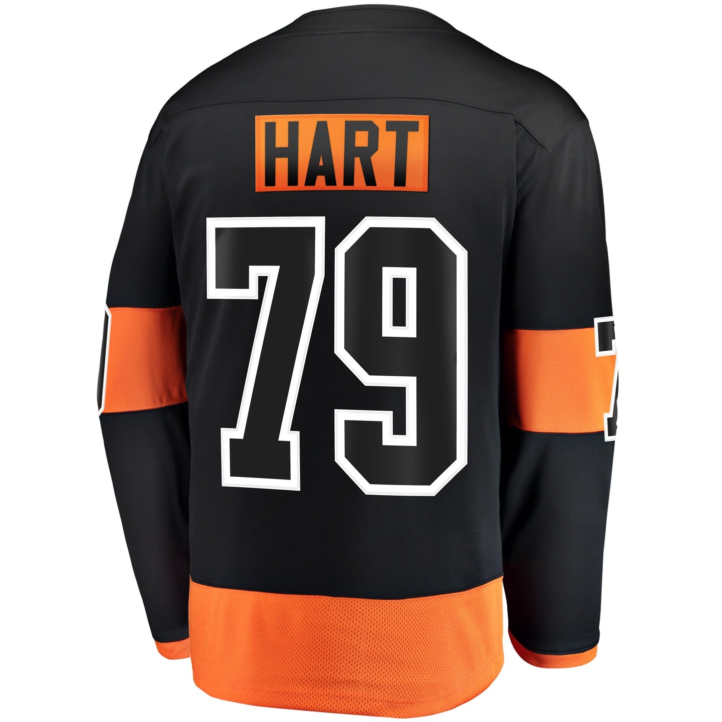 Carter Hart Philadelphia Flyers Fanatics Branded Alternate Premier Breakaway Player Jersey - Black