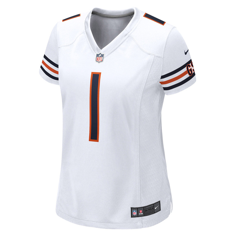Women's Chicago Bears Justin Fields Game Jersey White