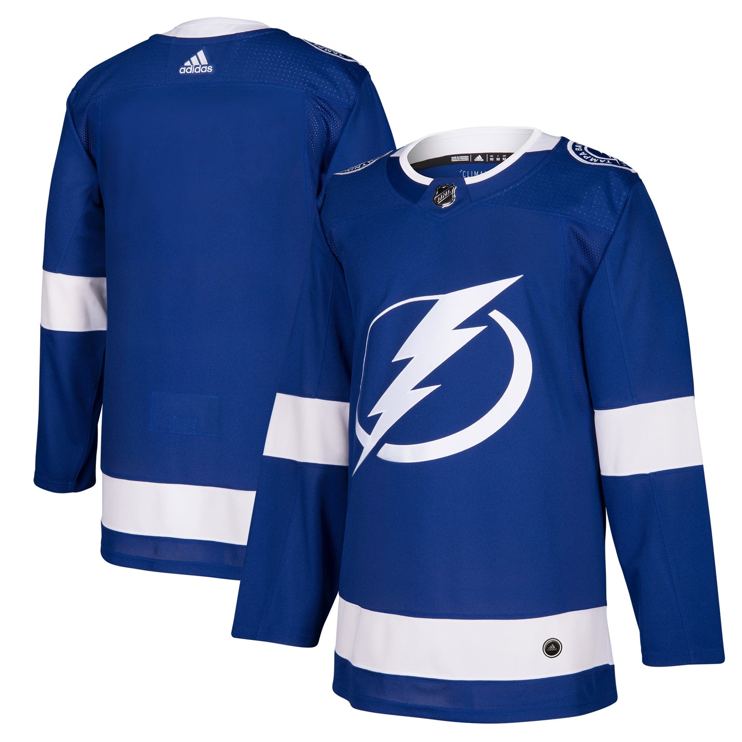 Tampa Bay Lightning adidas Home Authentic Blank Jersey - Blue