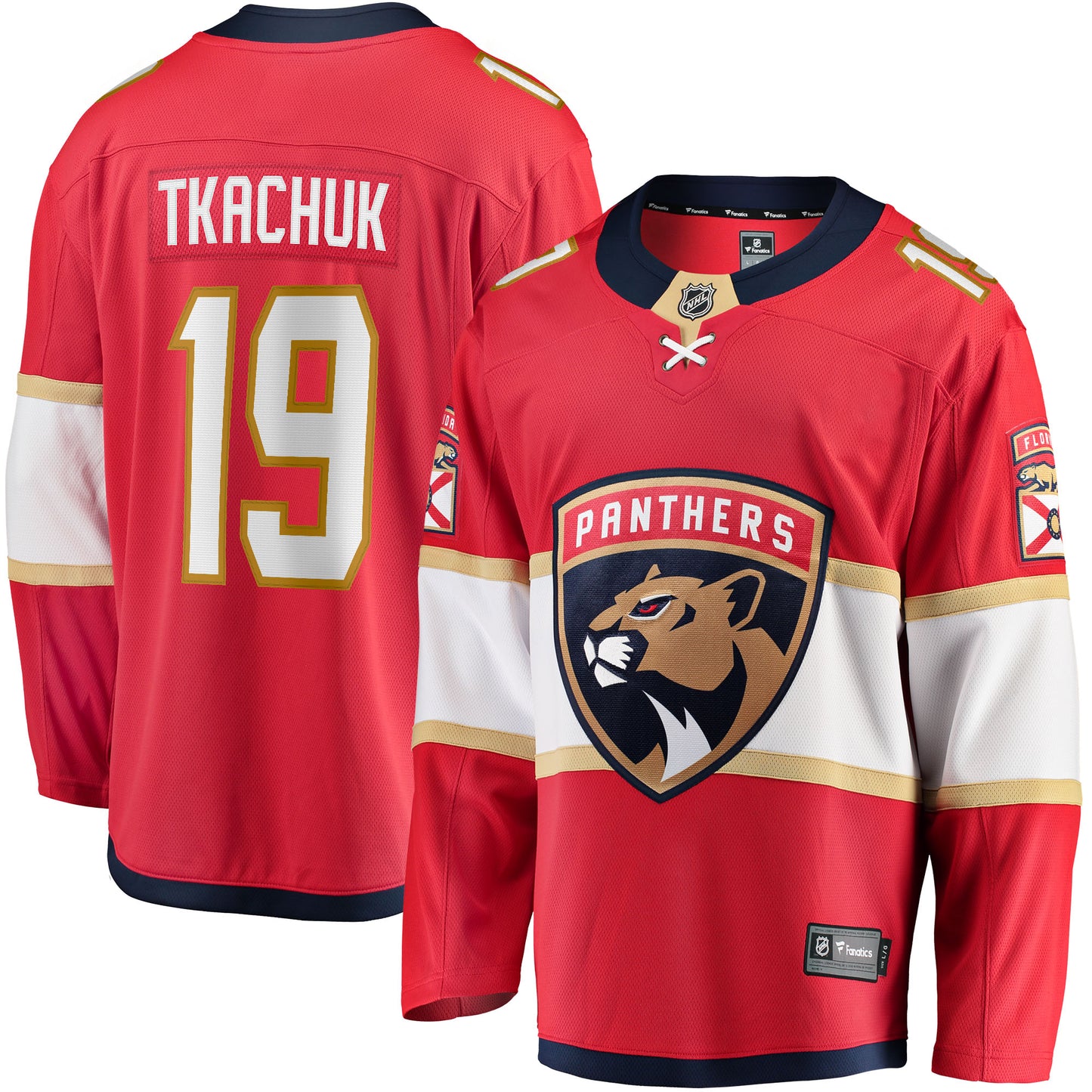 Matthew Tkachuk Florida Panthers Fanatics Branded Home Breakaway Player Jersey - Red